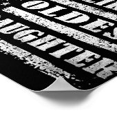 Poster Awesome Like My Oldest Daughter Men Funny For Dad (Coin)