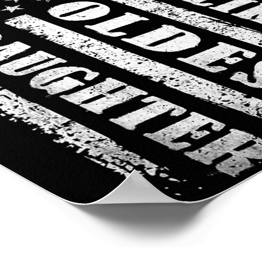 Poster Awesome Like My Oldest Daughter Men Funny For Dad  (Coin)