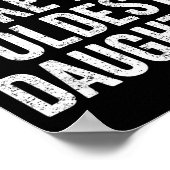 Poster Awesome Like My Oldest Daughter Mother's Day Fathe (Coin)