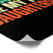 Poster Awesome Like My Twin Daughters Funny Mom Dad Paren (Coin)