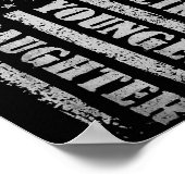 Poster Awesome Like My Youngest Daughter Men Funny For Da (Coin)