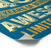 Poster Awesome Vintage February 1986 40th Birthday  (Coin)