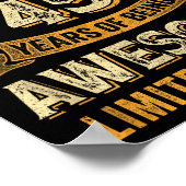 Poster Awesome Vintage January 1981 45th Birthday  (Coin)