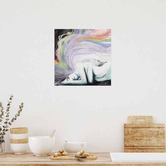 Poster Awoken - Rapunzel Dreaming (Cuisine)