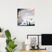 Poster Awoken - Rapunzel Dreaming (Bureau à domicile)