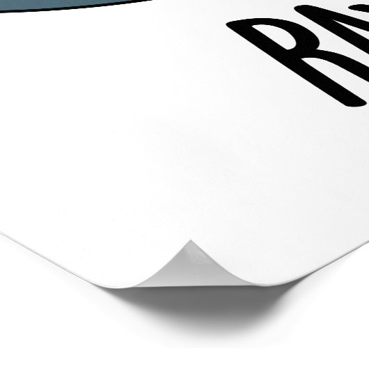 Poster Awww-right Ray To Go Funny Stingray Pun (Coin)