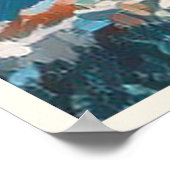 Poster Ax 3 Domaines Station de ski (Coin)