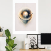 Poster Axe Orbital (Bureau à domicile)