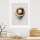 Poster Axe Orbital (Cuisine)