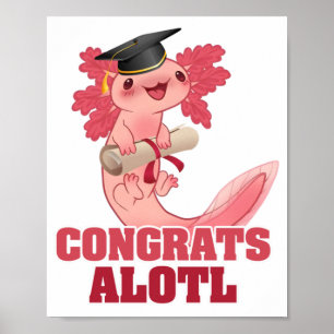 Poster AXLOTL GRADUT ALOTL AXOLOTL Classic