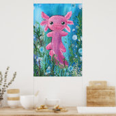 Poster Axolotl (Cuisine)