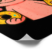 Poster Axolotl 67 Meme Six Seven Funny Ice Cream Drip (Coin)