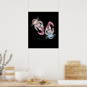 Poster Axolotl Astronaut Cadeaux Enfants Espace Externe A (Cuisine)