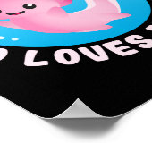 Poster Axolotl Lover Juste Un Garçon Qui Aime Axolotls Ka (Coin)