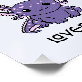 Poster Axolotls mignons du monde (Coin)