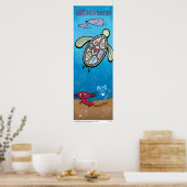 Poster - Axolotls Under the Sea - Buellton.Art (Cuisine)