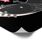 Poster Axolotls Yin Yang Kawaii (Coin)