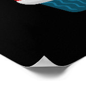 Poster Ay-Car-Amba Funny Mexicain Pun De Voiture Dark BG (Coin)