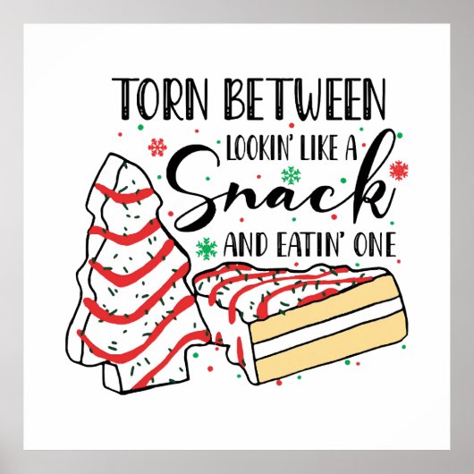 Poster ayant l'air d'un encas (Devant)