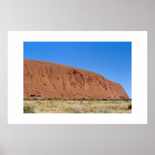 Poster Ayers Rock (Devant)