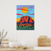 Poster Ayers Rock (Cuisine)