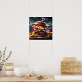 Poster Ayers Rock appétit (Cuisine)
