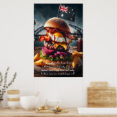 Poster Ayers Rock Appetite 24x36 (Cuisine)