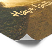 Poster Ayez foi en Dieu Bible Verse Christian (Coin)