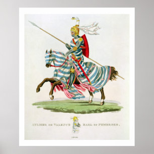 Poster Aylmer de Valence, comte de Pembroke (1265?-1324),