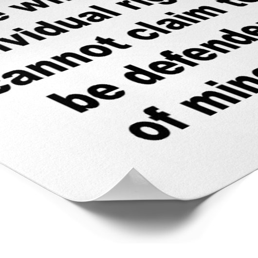 Poster Ayn Rand Citation (Coin)