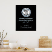 Poster Ayn Rand Cote (Totalitarisme) (Cuisine)