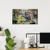 Poster Ayons la paix, maintenant un président élu (Bureau à domicile)