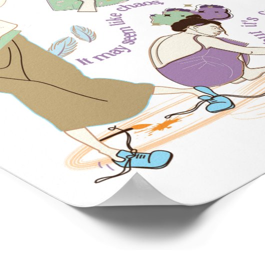 Poster Ayurveda Vata Dosha (Coin)