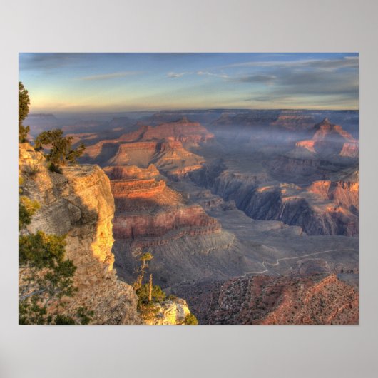Poster AZ, Arizona, Grand Canyon National Park, Sud 2 (Devant)