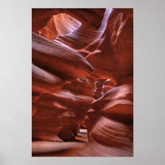 Poster AZ, Arizona, Page, Haut Antelope Canyon (Devant)
