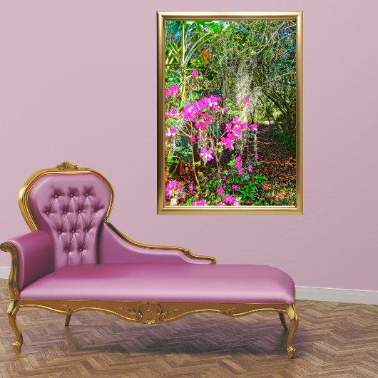 Poster Azalea Path Bok Tower Gardens Lake Wales Floride