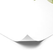 Poster Azalea peinture aquarelle (Coin)