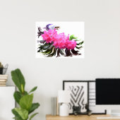 Poster Azaleas (Bureau à domicile)
