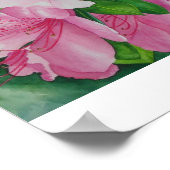 Poster Azaleas doux (Coin)
