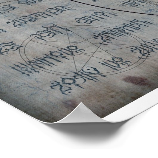 Poster AZATHOTH 18x24 (Coin)