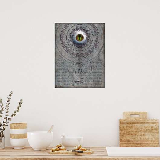 Poster AZATHOTH 18x24 (Cuisine)