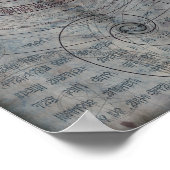 Poster AZATHOTH 8,5x11 (Coin)