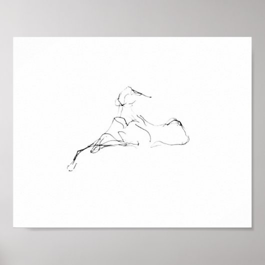 Poster Azawakh 2 par David Moore (Devant)