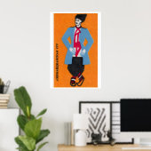 Poster Azerbaijani Man - Matchbox Print - Aesthetic Wall (Bureau à domicile)