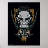 Poster Azog Le Défunt (Devant)