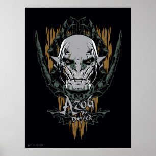 Poster Azog Le Défunt