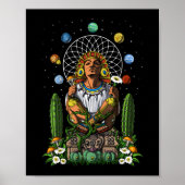 Poster Aztec Dieu Xochipilli (Devant)