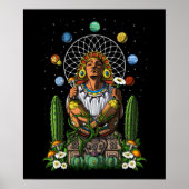Poster Aztec Dieu Xochipilli (Devant)