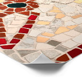 Poster Aztec Dragon Mosaic (Coin)