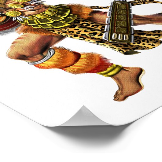 Poster Aztec Jaguar (Coin)